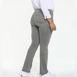 NYDJ Women’s Pull-On Slim Bootcut Grey Casual Denim Jeans - NWT - M(6-8-10)